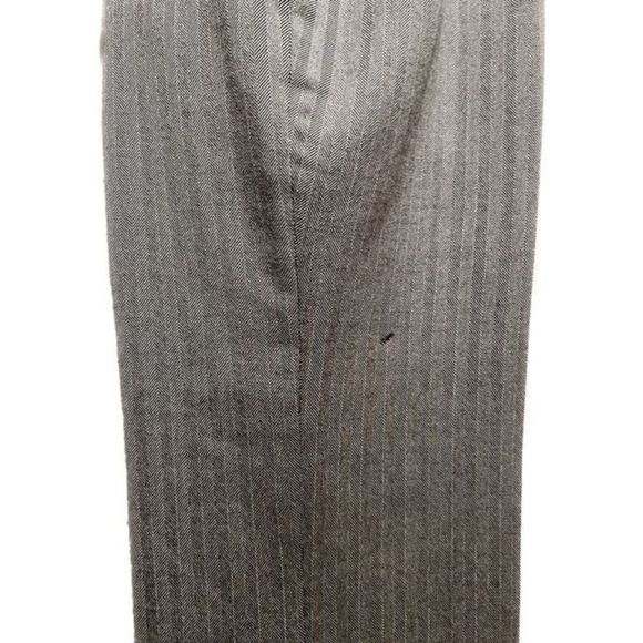 Vintage 90s Herringbone Pleat Front Pants - Picture 10 of 11